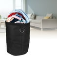 thumbnail image 4 of Foldable Grocery Basket, Fine Workmanship Folding Design Foldable Basket Closure Rope  For Bathroom For Household, 4 of 8