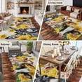 thumbnail image 5 of Cute Farm Animals Area Rugs 5'x8', Washable Small Throw Rugs for Classroom Bedroom, Farmhouse Cow Pig Sunflowers Indoor Outdoor Rug Non-Slip Low Pile Carpet Runner Reversible Floor Mats, 5 of 8