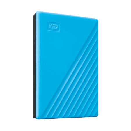 WD - My Passport 2TB External USB 3.0 Portable Hard Drive - Blue
