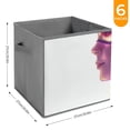 thumbnail image 6 of Collapsible Oxford Fabric Storage Cubes with Handles, Large Mid Foldable Oxford Cloth Bins Set of 2/6, Closet Organizers for Shelves Clothes Home Kitchen Toy - Woman Superhero, 6 of 7