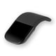 thumbnail image 1 of Ratón Inalámbrico Portátil con Bluetooth, Curvo, Táctil, Plegable, Ultrafino, Silencioso, Ergonómico, para PC, Portátiles, Color Negro, 1 of 8