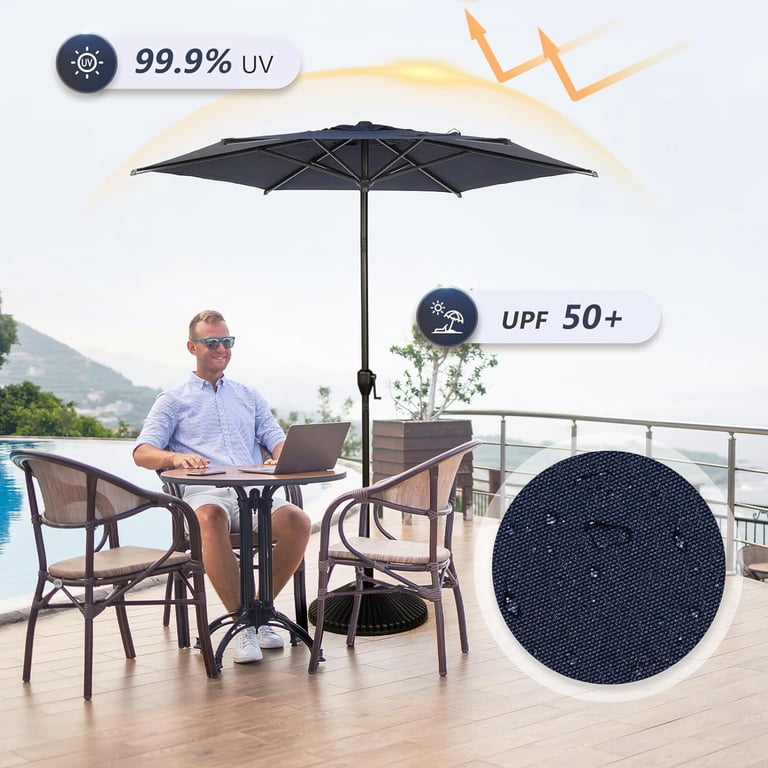 amazon prime patio table umbrella Blissun 9' Outdoor Umbrella, Outdoor Umbrella, Yard Umbrella, Market with 8 Sturdy Ribs, Push Button Tilt and Crank (Tan) : Patio, Lawn & Garden Umbrellas Ensure your parasol is firmly in place with the Outsunny fillable umbrella base Umbrella Amazon Prime Patio Tables