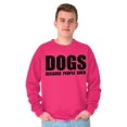 thumbnail image 5 of Anti Social Dog Lover Pet Puppy Owner Sweatshirt for Men or Women Brisco Brands L, 5 of 6