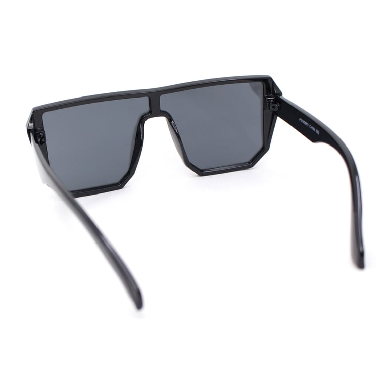 Stylish Black and Silver Geometric Sunglasses Black & Silver Geometric Sunglasses | Zumiez main image 2