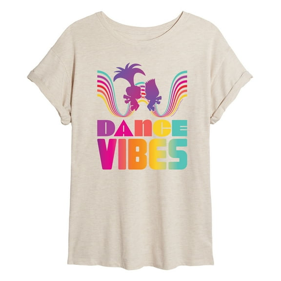 Trolls - Dance Vibes Poppy Branch - Women's Oversized T-Shirt