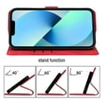 thumbnail image 3 of for Google Pixel 7 Pro Crossbody Wallet Case with Card Holder, Flip Folio Book Style Leather Shockproof Protective Phone Cover with Shoulder Strap/Lanyard for Google Pixel 7 Pro, Red, 3 of 8