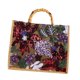 thumbnail image 5 of Bolso de mano de mujer con asa superior, estilo casual, con bordado floral, tipo clutch, ideal para viajes o para la noche. Púrpura, 5 of 9