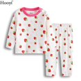 thumbnail image 1 of Hooyi-Conjunto de pijamas para bebé, ropa de dormir de dibujos animados, 100% algodón, suave, 1 of 4