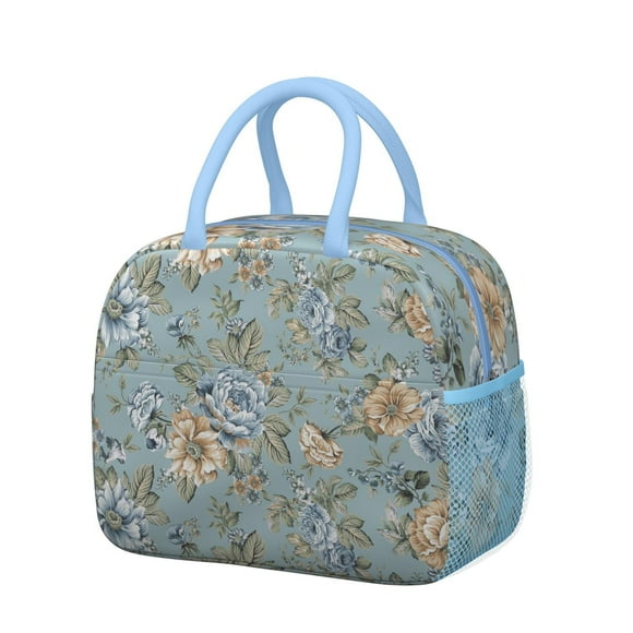 Boîte à Lunch Colibri Floral – Design Floral, Isolée Thermiquement pour Bureau