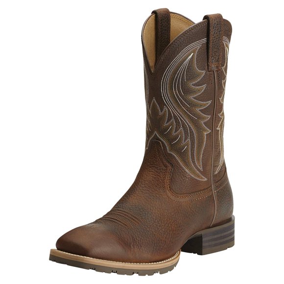 Bota ARIAT Hybrid Rancher Western Marrón Aceitado Talla 11