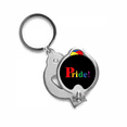 thumbnail image 1 of Pride LGBT Rainbow Art Deco Fashion Nail Clippers Sharp Fingernail Stainless Steel Cutter, 1 of 3