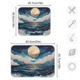 thumbnail image 5 of Yayeee Dish Drying Mat for Kitchen Counter Ultra Absorbent Easy Clean Pad 18x16", Rolling Waves, 5 of 7