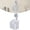 B, variant on Shower Caddy Suction Cup, No-Drill Bathroom Suction Storage Box, Large Capacity & Strong Load-Bearing, Shower Caddy Hanging, Waterproof & Removable for Organize Cosmetics and Toiletries, Cream, Small