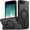 Black, variant on for iPhone 8 Plus Case, for iPhone 7 Plus Case, Built-in Kickstand Magnetic [Compatible with Magsafe] Translucent Protective Shockproof Phone Cover for iPhone 8 Plus/7 Plus 5.5 inch (Purple)