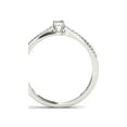 thumbnail image 3 of 1/8 Carat T.W. Diamond Split Shank Classic 10kt White Gold Engagement Ring, 3 of 5