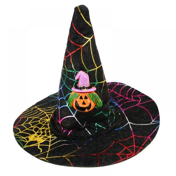 Halloween Pet Hat Witch Hats for Pet Dog Cat Funny Caps Party Cosplay Hats