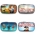 thumbnail image 1 of Roblox-estuche para lápices de juego, periférico de animé, figura de niña y niño, caja de lápices de gran capacidad, suministros de papelería para estudiantes, regalos, 1 of 5