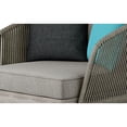 thumbnail image 6 of Simpli Home Carmel 32" W Contemporary Outdoor Conversation Chair in Sand Drift Polyester Fabric, 6 of 13