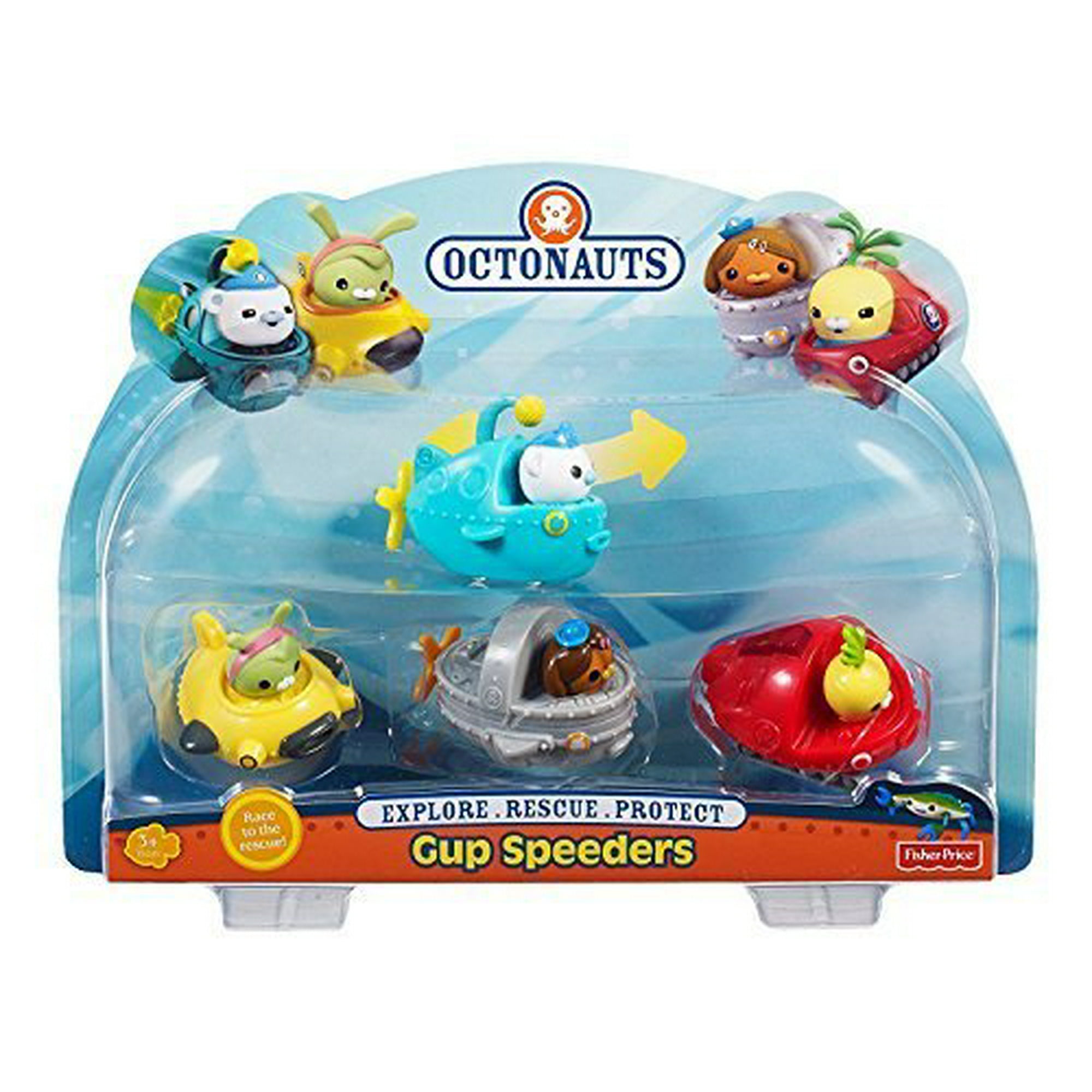 Fisher Price Octonauts Gup Speeders Gup A Gup D Gup F Gup X 4 Pack Walmart Canada