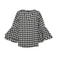 thumbnail image 1 of Alfani Blusa con mangas de poeta para mujer, negro, 6, 1 of 1