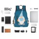 thumbnail image 4 of Fotbe Nurse Doctor Gnomes Mochila Ligera para Hombres y Mujeres - Duradera y Resistente al Agua, Ideal para Escuela, Trabajo, Viajes y Uso Diario, 4 of 7