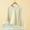 Beige, variant on Abtuhar Women Long Sleeve Tops Solid Round Neck Standard Hem Light Fabric Fall Shirts