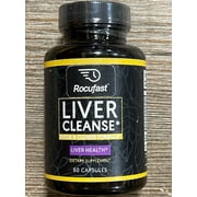 Rocufast Liver Cleanse Detox Supplement for Liver Health Support - 60ct
