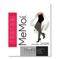 thumbnail image 6 of MeMoi FirmFit Heather Control Top Opaque Tights - Womens - Female (Small/Medium, Black), 6 of 6