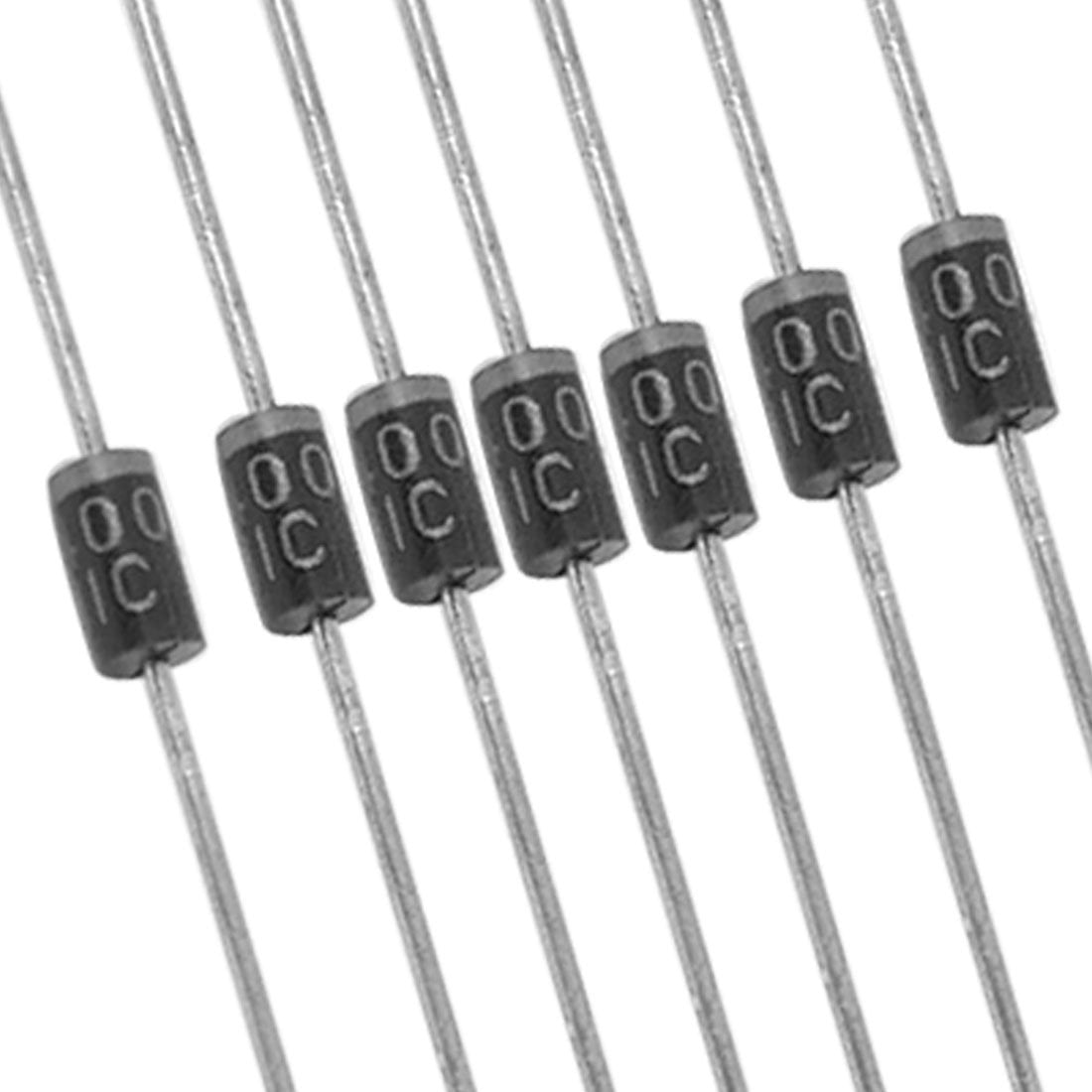 uxcell Rectifier Diode 2A 200V Axial Electronic Silicon Diodes 100pcs for HER203