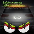 thumbnail image 5 of Car Sticker Set with Reflective Devil Eyes Improve Nighttime Driving Safety, 5 of 5