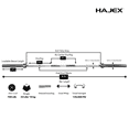 thumbnail image 5 of HAJEX Olympic Weight Plates Set with Barbell 6ft, Adjustable Kettlebell, and Pair of Push-Up Stand, 5 of 5