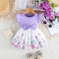 thumbnail image 1 of LOVZFMLL Robe à Manches Longues Extensible pour Filles Robe de Récital Scolaire, 1 of 9