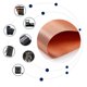 thumbnail image 5 of Emf Protection Fabric, Faraday Fabric Emf Protection Clothing Faraday Bags,grade Emf Shielding Fabric,emp Shielding Anti Radiation Isolation, 5 of 5