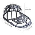 thumbnail image 3 of Maojin Lavadora de sombreros para lavadora, Lavadora de gorras, Lavadoras de gorras de béisbol, Protector de limpieza de gorras de béisbol, Soporte para lavado de gorras con estructura de lavado, 3 of 9