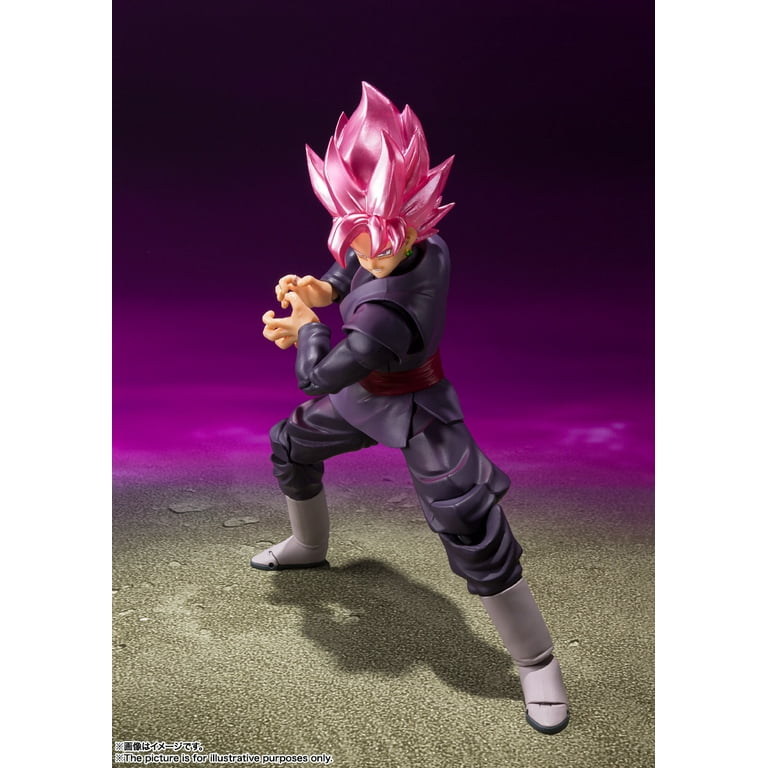 TAMASHII NATIONS Goku Black Super Saiyan Rose-, Bandai Spirits S.H.Figuarts  Action Figure