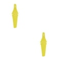 thumbnail image 1 of fastboy Bicycle Rear Mudguard Bike Saddle Ass Saver Mud Guard Road & Yellow 2Set, 1 of 6