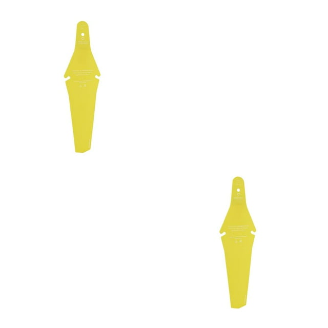 fastboy Garde-Boue Arrière de Vélo Selle de Vélo Garde-Boue Route & Jaune 2Ensemble