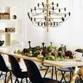 thumbnail image 3 of 2xhome - Set of 2 Clear Side Dining Armchairs With Black Dark Wooden Eiffel Legs And Molded Transparent Acrylic Plastic Seats, 3 of 3