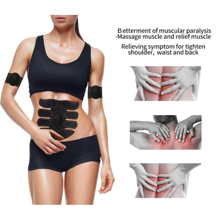 EMS Muscle Stimulator Belt Fitness Equipment for Abdomen Arms