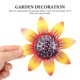 thumbnail image 1 of BRIGHTFUFU De Pared En Metal Con Flor Girasol Para Ambiente Interior Y Exterior, 1 of 6