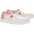 thumbnail image 2 of HEYDUDE Wendy Boho Butterfly , Snow White/Pink, 8, 2 of 6