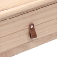thumbnail image 5 of vidaXL Writing Desk Natural 110x45x76 cm Wood, 5 of 5
