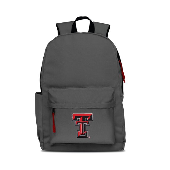Gray Texas Tech Red Raiders Campus Laptop Backpack
