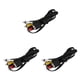 thumbnail image 5 of Cable AV Methold para PS3 PS2 PS1 negro 1.8 m 3piezas, 5 of 6