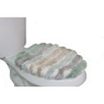 thumbnail image 2 of HOME WEAVERS INC Toilet Lid Cover, Machine Wash Seat Covers, 18x18, Green, 2 of 9