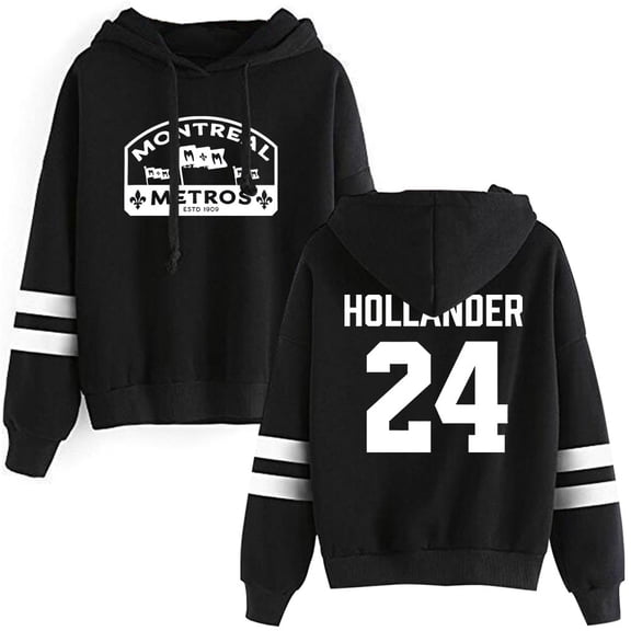 Heated Rivalry Shane Hollander 24 Pullover Hoodie Long Sleeve Pocketless Sweatshirt Women Men Casual Trendy Clothes