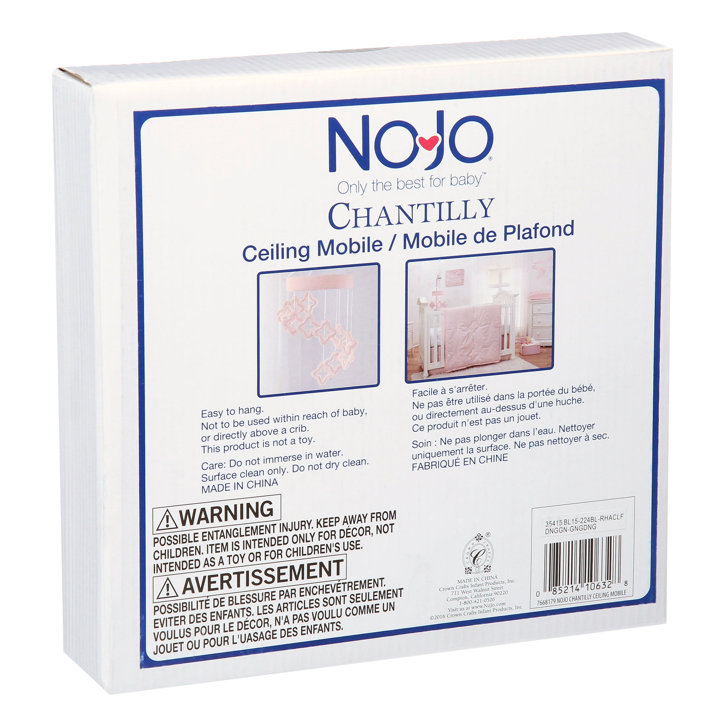 Nojo Chantilly Pink And White Ceiling Mobile Walmart Com Walmart Com Nojo Chantilly Pink And White Ceiling Mobile Walmart Com Walmart Com