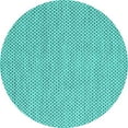 thumbnail image 1 of Ahgly Company Indoor Round Abstract Turquoise Blue Contemporary Area Rugs, 3' Round, 1 of 4