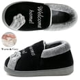 thumbnail image 4 of Knivor Cat Cartoon Bootie House Slippers for Women Cute Animal Fuzzy Fleece Lined Slip On Non Slip Thick Sole Indoor Outdoor Winter Couple Slippers, 4 of 8