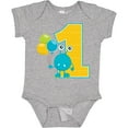 thumbnail image 3 of Inktastic First Birthday Monster Boys or Girls Baby Bodysuit, 3 of 5